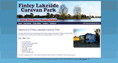 Desktop Screenshot of finleycaravanpark.com.au